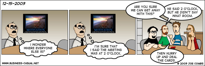 Business Casual Comic