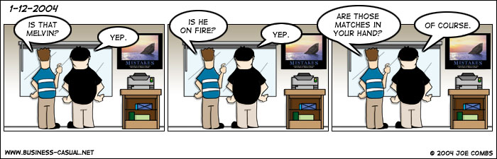 Business Casual Comic