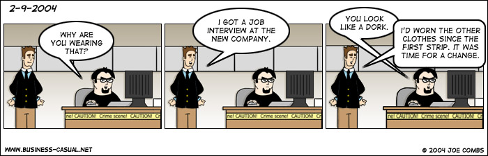Business Casual Comic