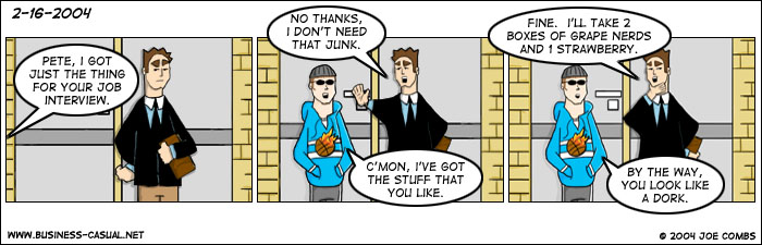 Business Casual Comic