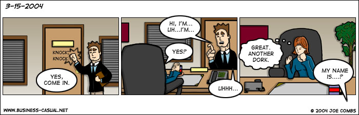 Business Casual Comic