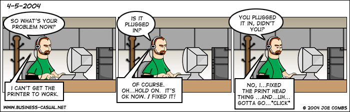 Business Casual Comic