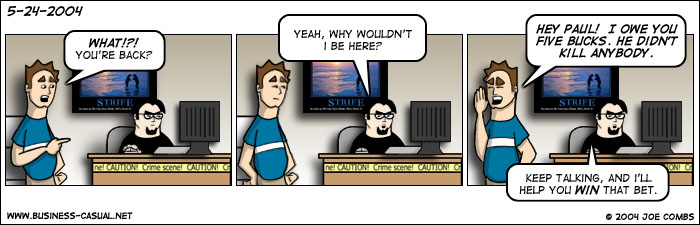 Business Casual Comic