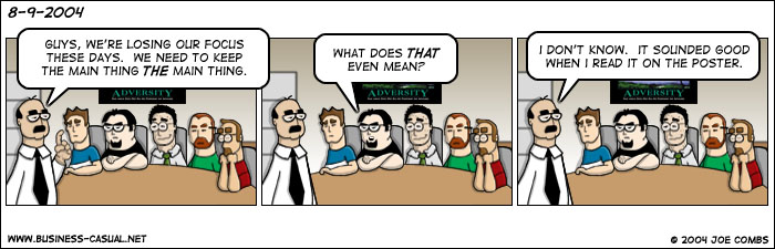 Business Casual comic Business Casual Comic