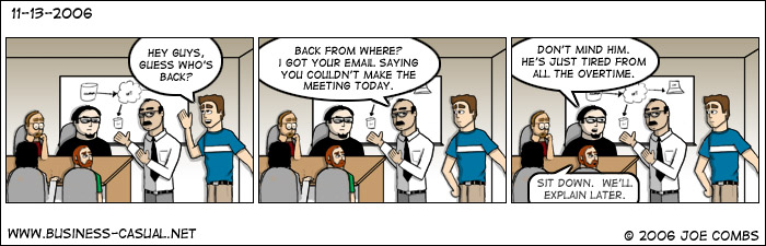 Business Casual comic Business Casual Comic