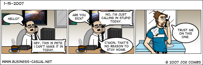Business Casual comic Business Casual Comic