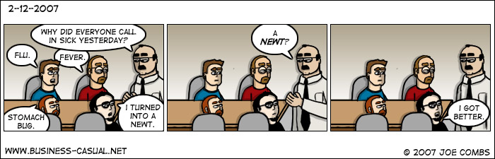 Business Casual Comic