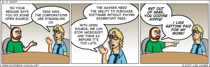 Business Casual Comic