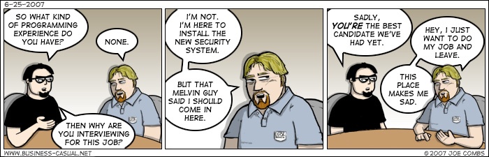 Business Casual Comic
