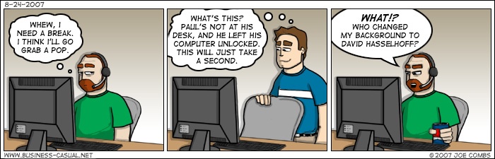 Business Casual Comic