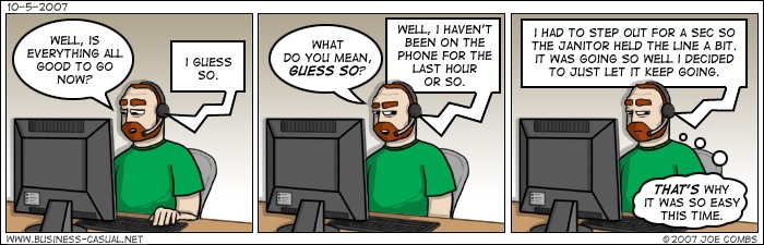 Business Casual Comic