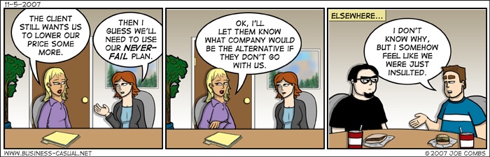 Business Casual Comic