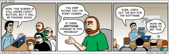 Business Casual Comic