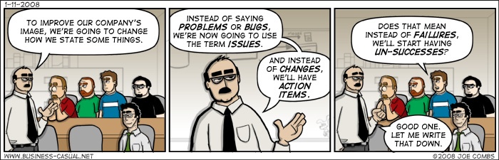 Business Casual Comic