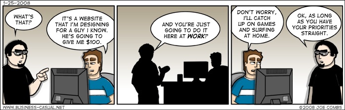 Business Casual Comic