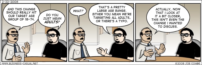 Business Casual Comic