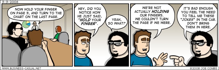 Business Casual Comic