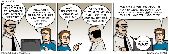 Business Casual Comic