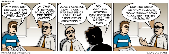 Business Casual Comic