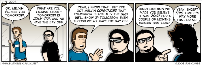 Business Casual Comic