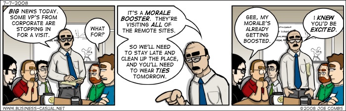Business Casual Comic