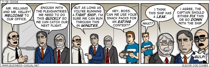 Business Casual Comic