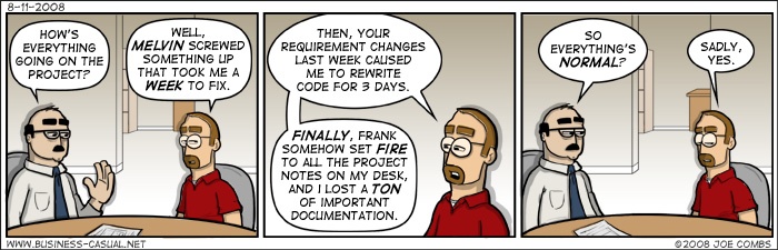 Business Casual Comic