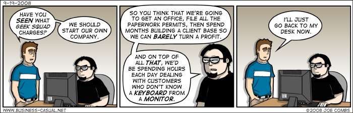 Business Casual Comic