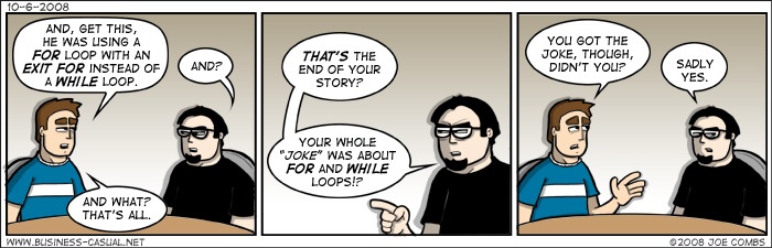 Business Casual Comic