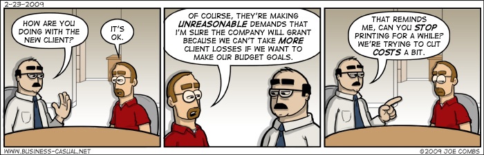 Business Casual Comic