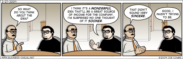 Business Casual Comic