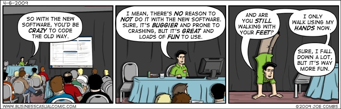 Business Casual Comic
