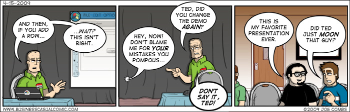 Business Casual comic Business Casual Comic
