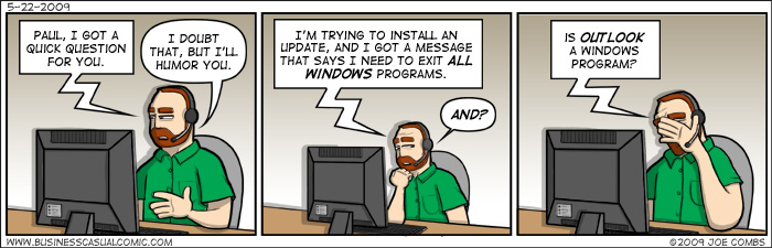 Business Casual Comic