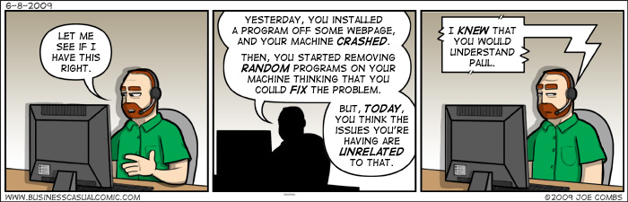 Business Casual Comic