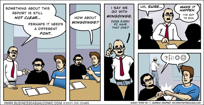 Business Casual Comic