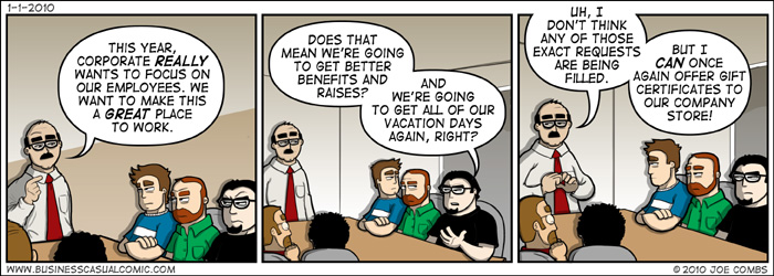 Business Casual Comic