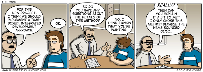 Business Casual Comic
