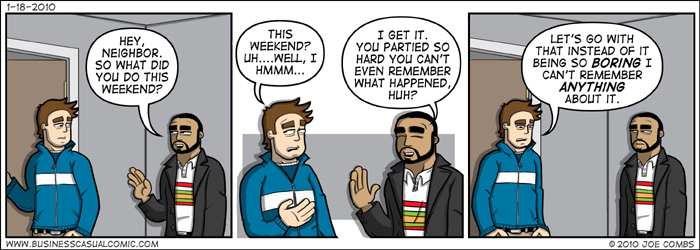 Business Casual Comic