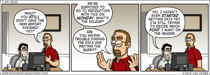 Business Casual Comic
