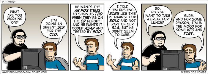 Business Casual Comic
