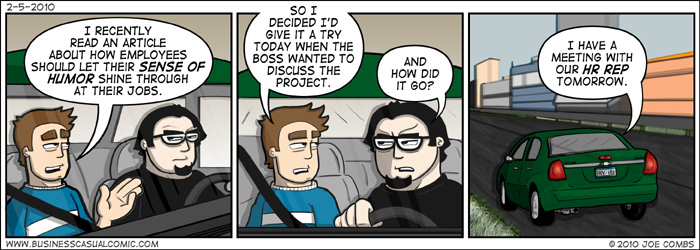 Business Casual comic Business Casual Comic