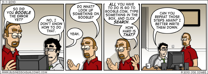 Business Casual Comic