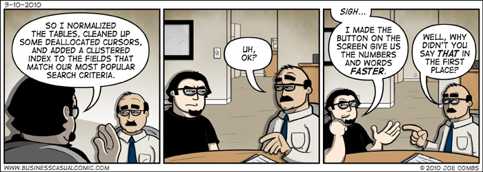 Business Casual Comic