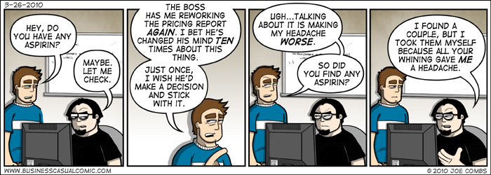 Business Casual Comic