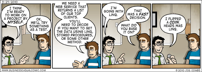 Business Casual Comic