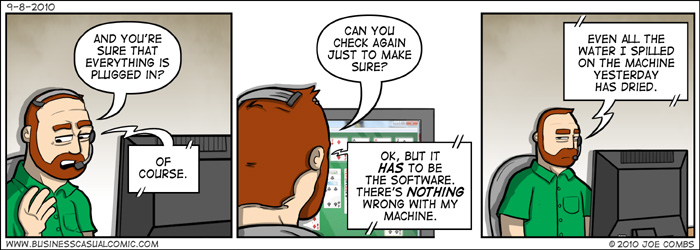 Business Casual Comic